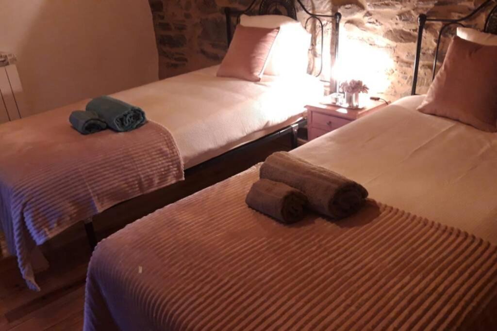 Casa Do Linho 400 Year Old Country Cottage Oleiros  Buitenkant foto